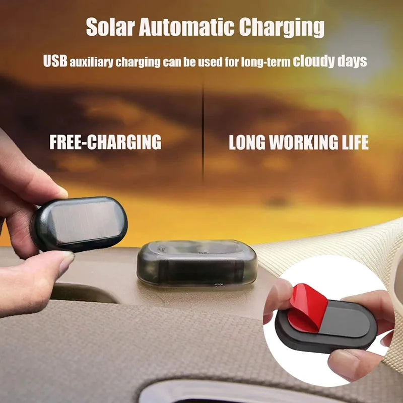 Luz de Seguridad Solar Falsa