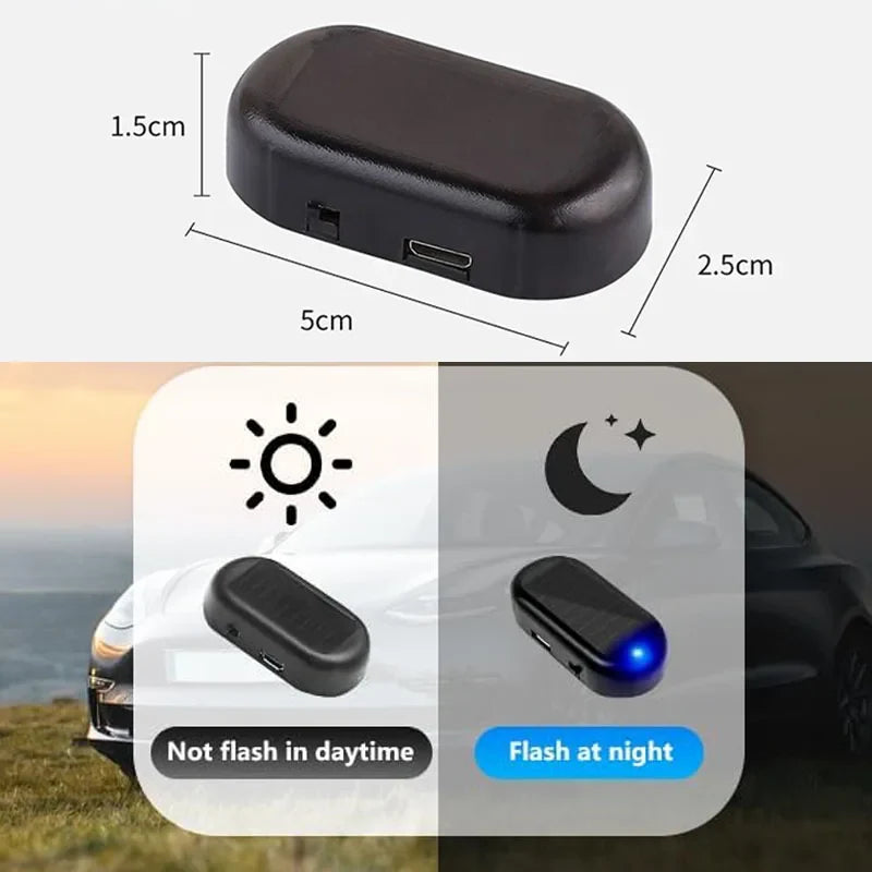 Luz de Seguridad Solar Falsa