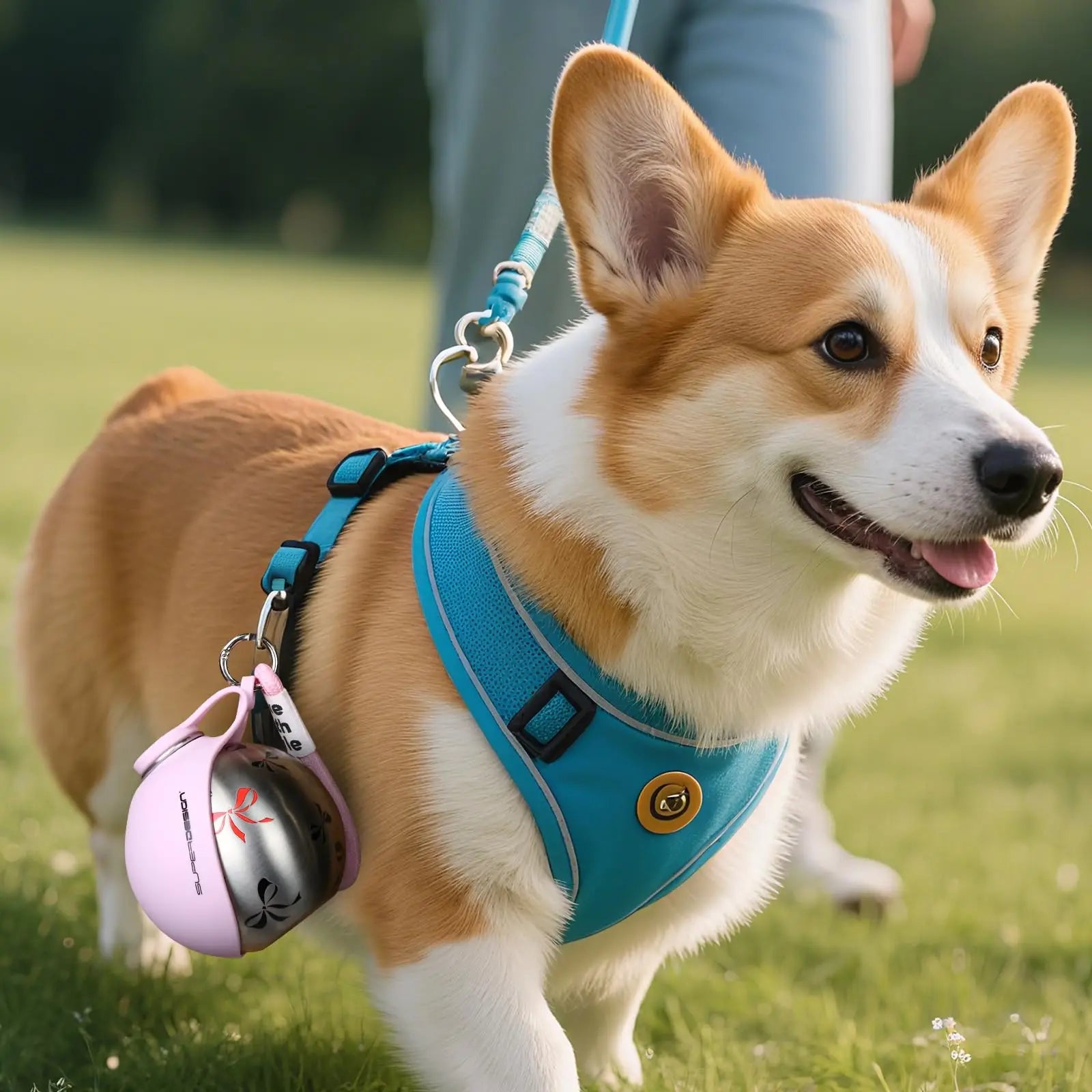 Botella de Agua Portátil para Perros