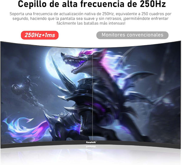 Monitor Curvo de 27 Pulgadas
