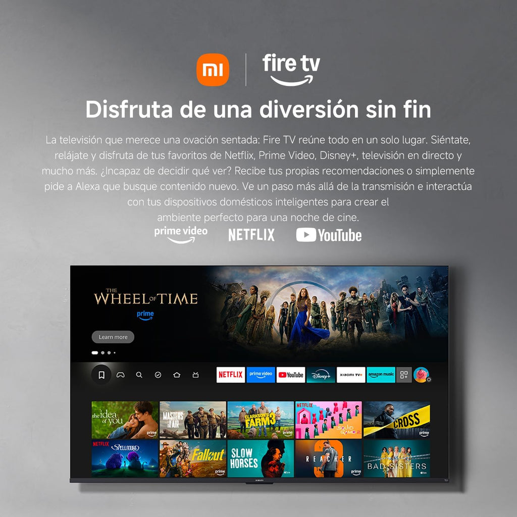 Pantalla Inteligente 4K con Alexa