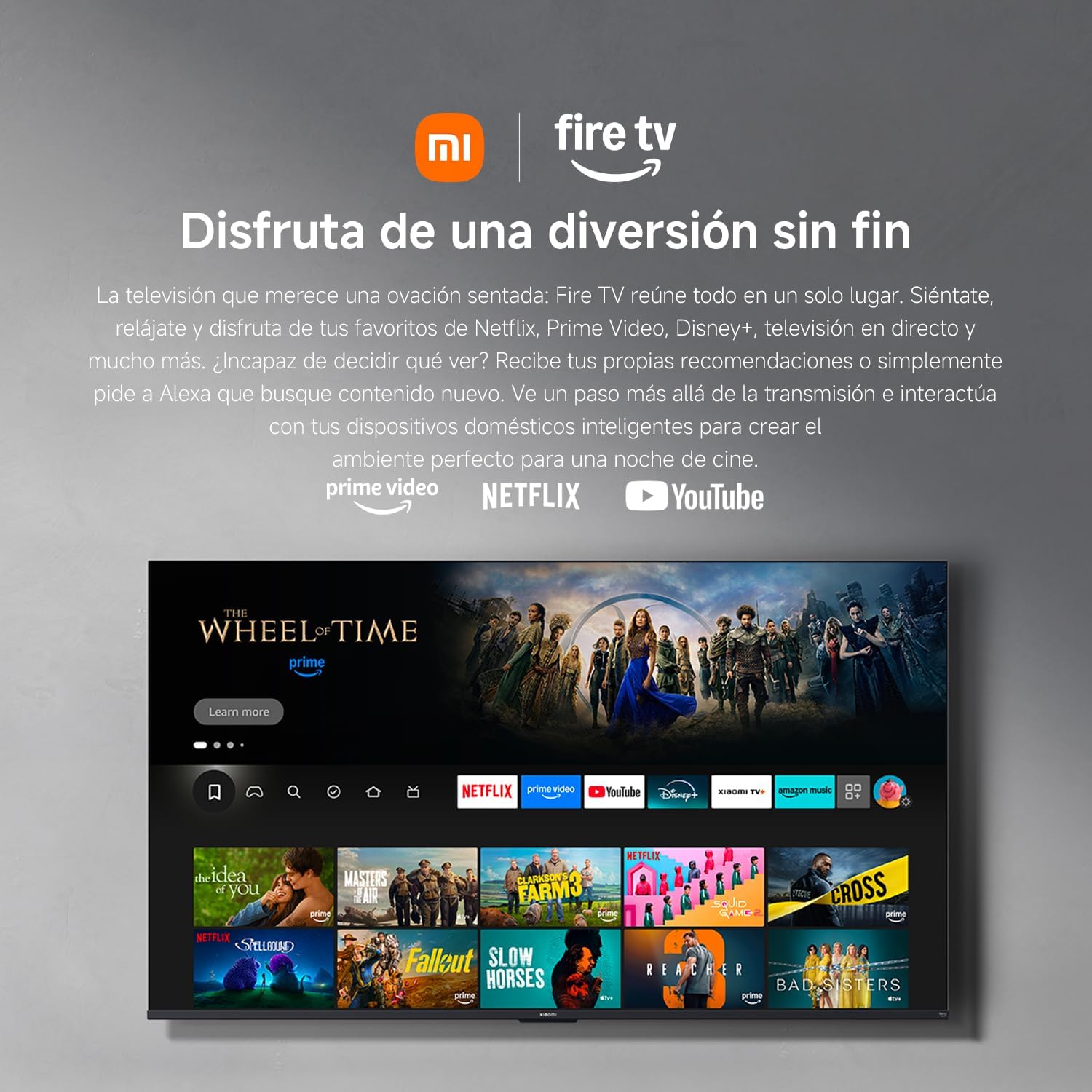 Pantalla Inteligente 4K con Alexa