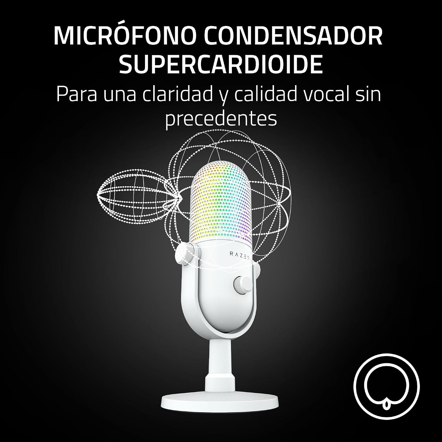 Micrófono RGB para Creativos