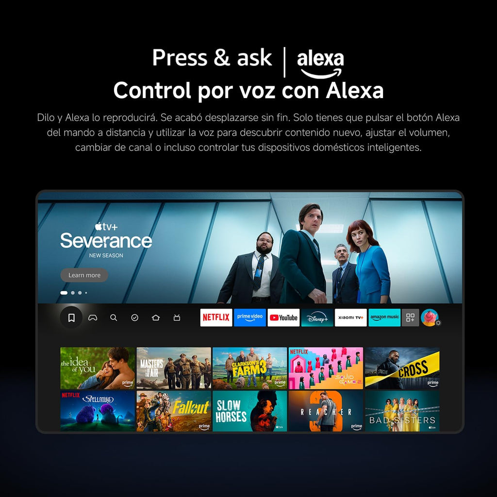 Pantalla Inteligente 4K con Alexa