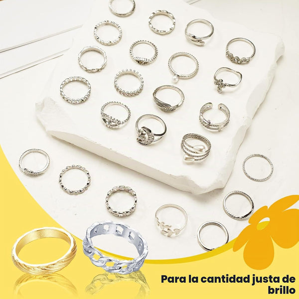 Anillos Bohemios de Moda