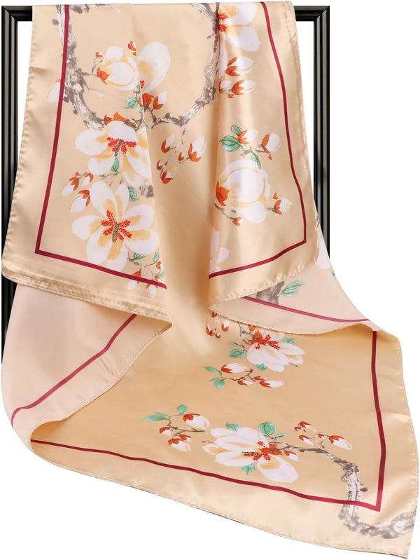 Pañuelos de Seda Estampados para Mujer