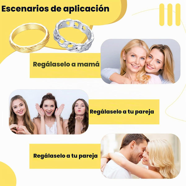Anillos Bohemios de Moda