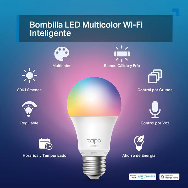 Bombilla LED Inteligente Multicolor