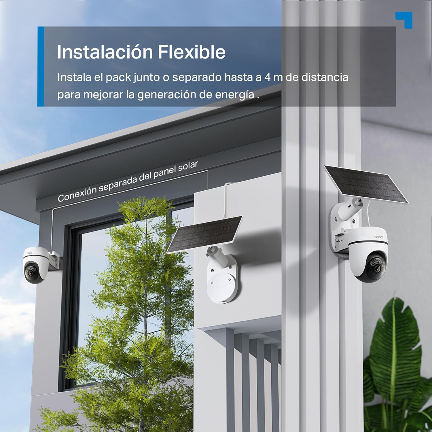 Cámara Solar de Seguridad 360°