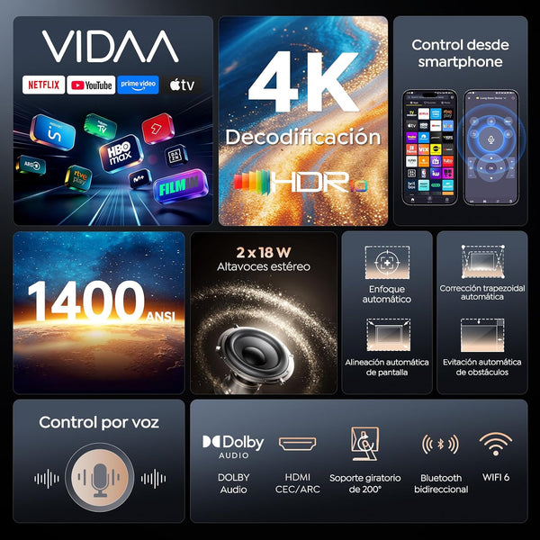 Proyector Cine en Casa