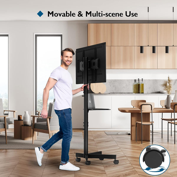 Soporte TV Rodante Ajustable