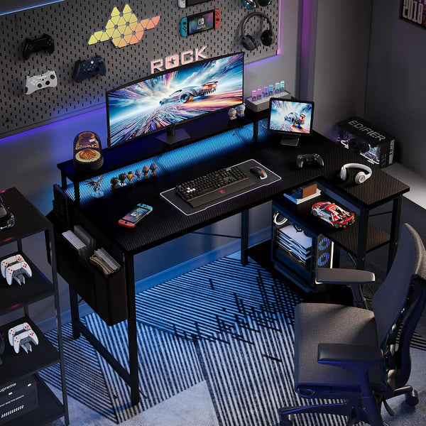 Escritorio Gamer con LED