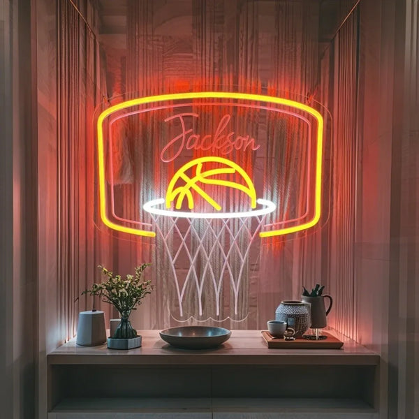 Letrero Neon Personalizado de Baloncesto