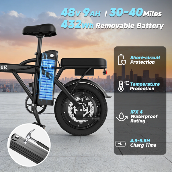 Bicicleta Eléctrica Plegable