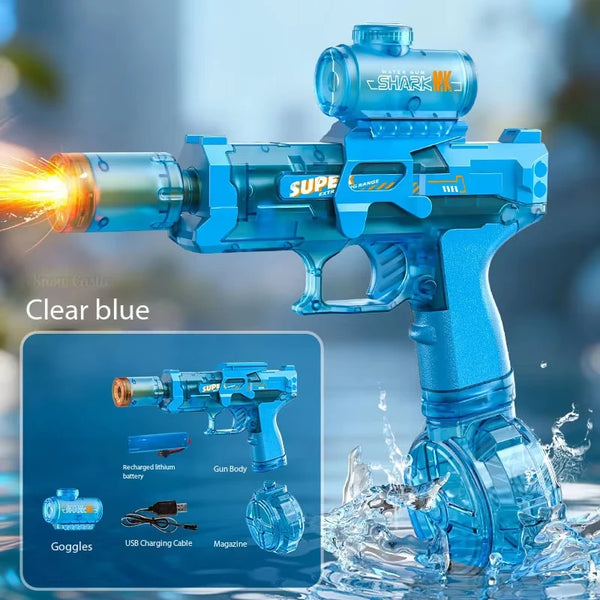 Pistola de Agua con Efecto Llama
