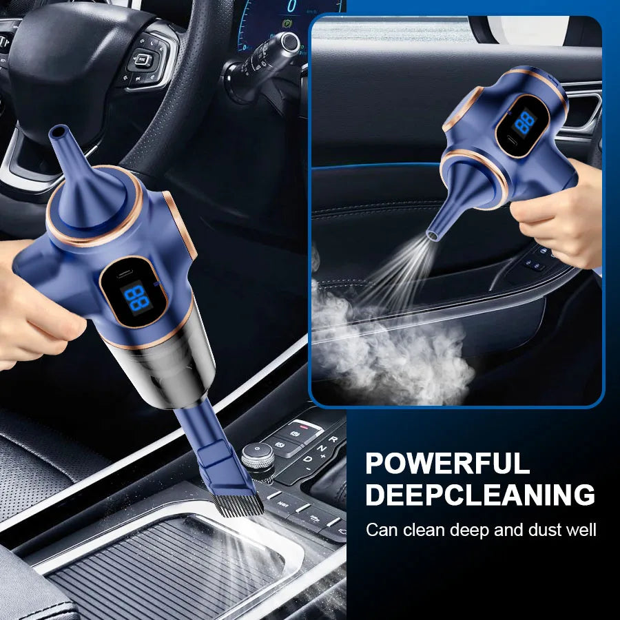 Compact Wireless Car Vacuum