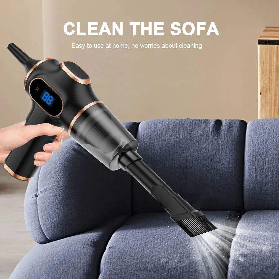 Compact Wireless Car Vacuum
