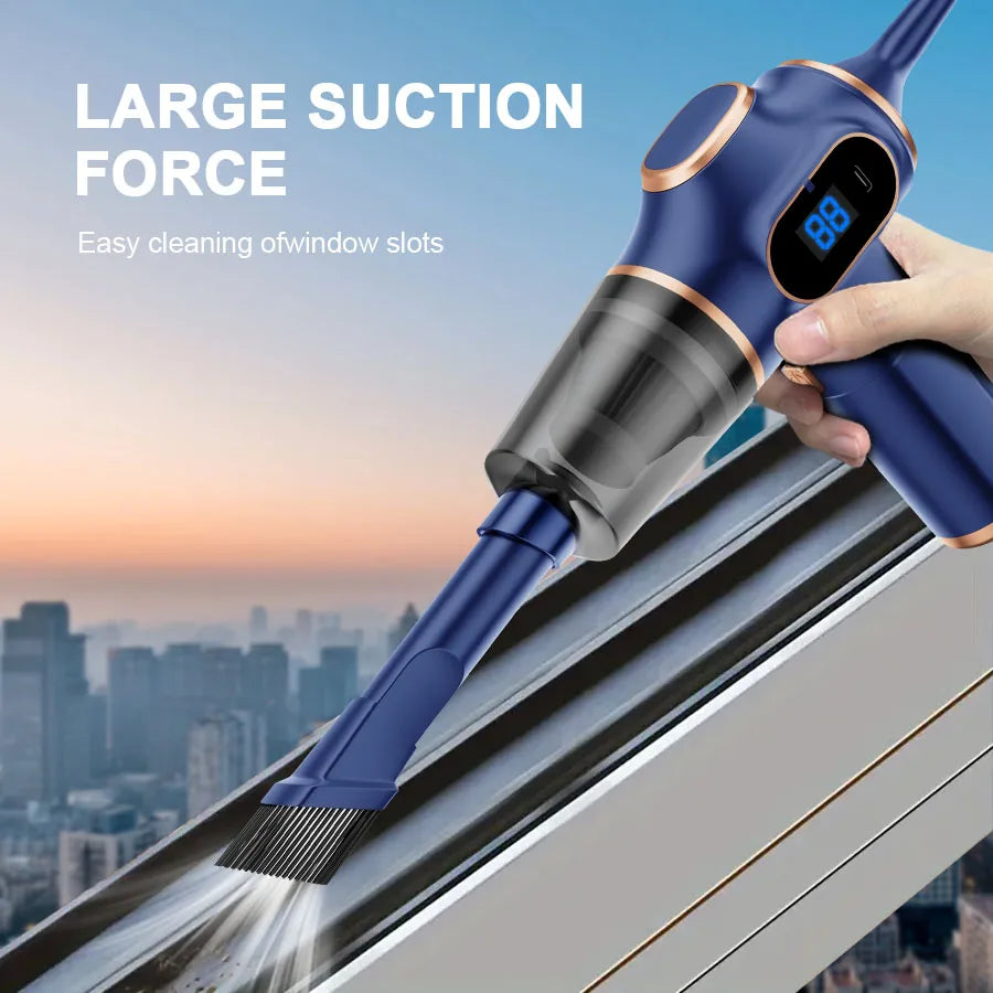 Compact Wireless Car Vacuum