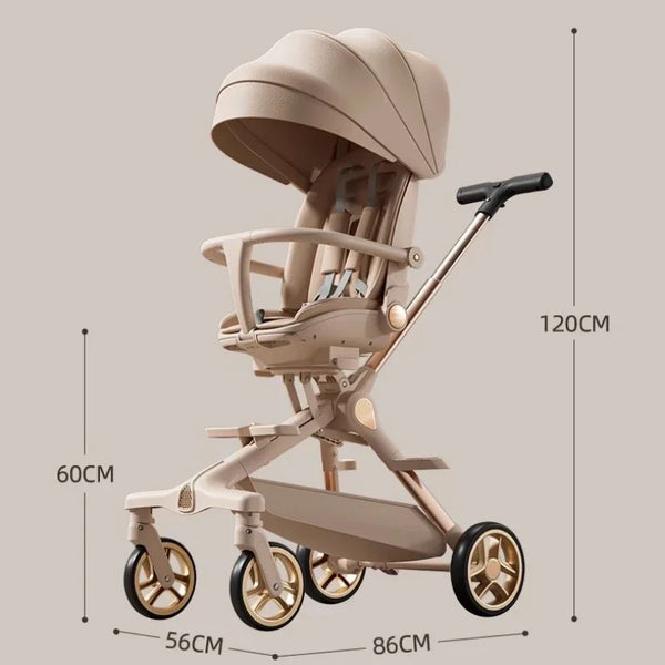 Carrito de Bebé Ligero y Versátil