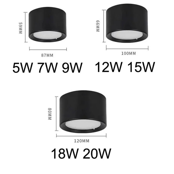Luz LED de Techo Moderna