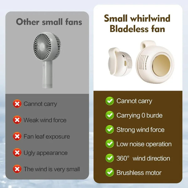 Ventilador Silencioso Portátil