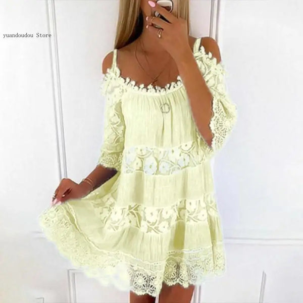 Vestido Elegante de Encaje