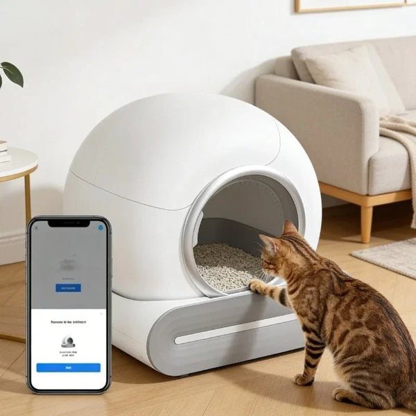 Caja de Arena Inteligente para Gatos
