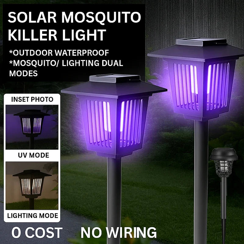 Lámpara Anti Mosquitos Solar