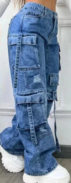 Pantalones Denim Versátiles