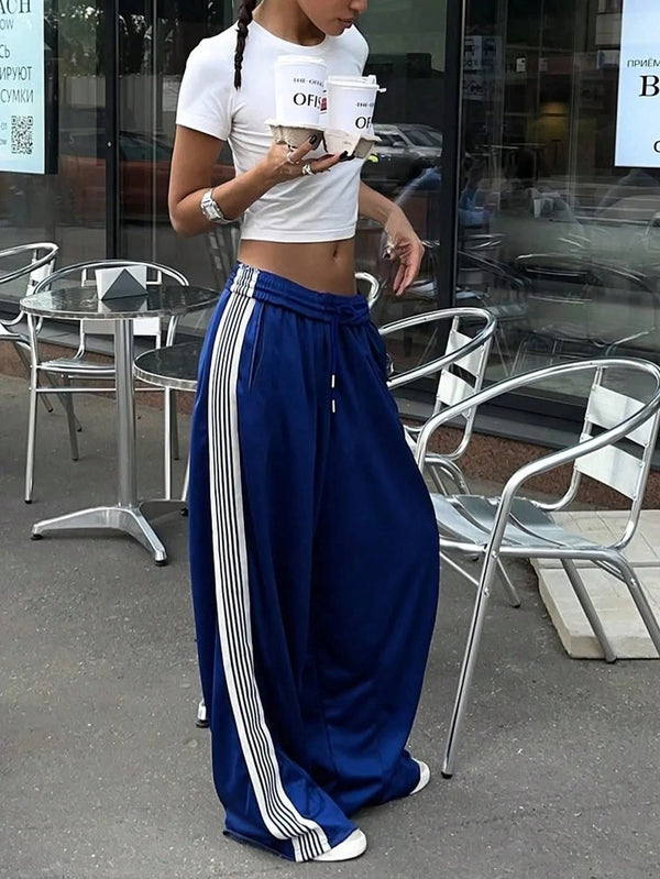 Pantalones de Satén con Estilo